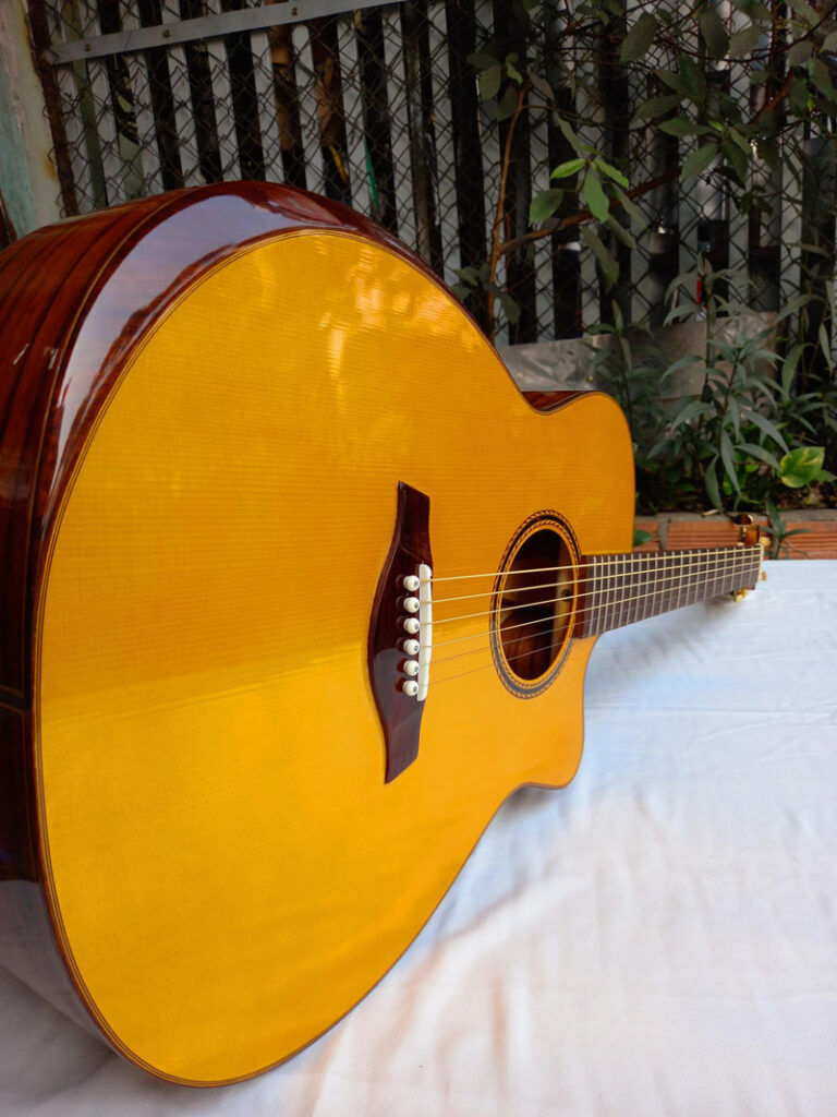 Mua Guitar Acoustic tại Trà Vinh guitar acoustic 650 go diep